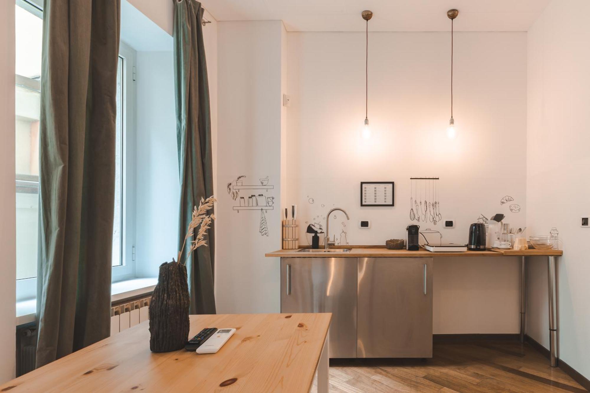 La Stazione Degli Artisti Appartement Triëst Buitenkant foto